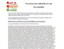 Tablet Screenshot of cisb.com