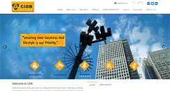 Desktop Screenshot of cisb.co.in